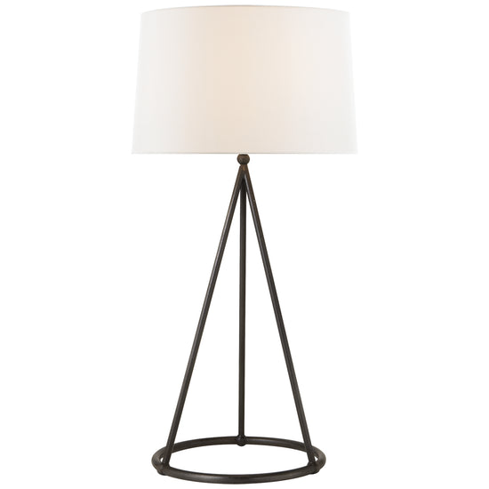 Visual Comfort Signature - TOB 3026AI-L - One Light Table Lamp - Nina - Aged Iron