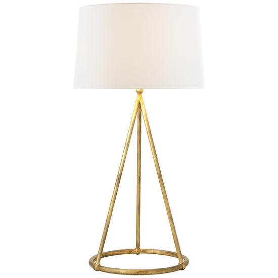 Visual Comfort Signature - TOB 3026GI-L - One Light Table Lamp - Nina - Gilded Iron