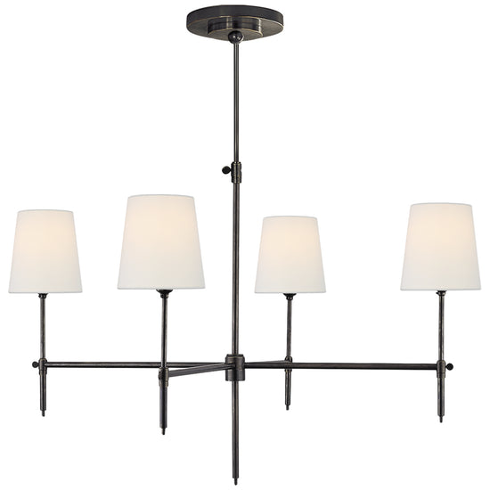 Load image into Gallery viewer, Visual Comfort Signature - TOB 5003BZ-L - Four Light Chandelier - Bryant - Bronze

