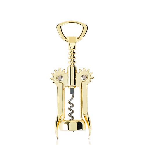 Belmont™ Gold Winged Corkscrew by Viski - Curated Home Decor