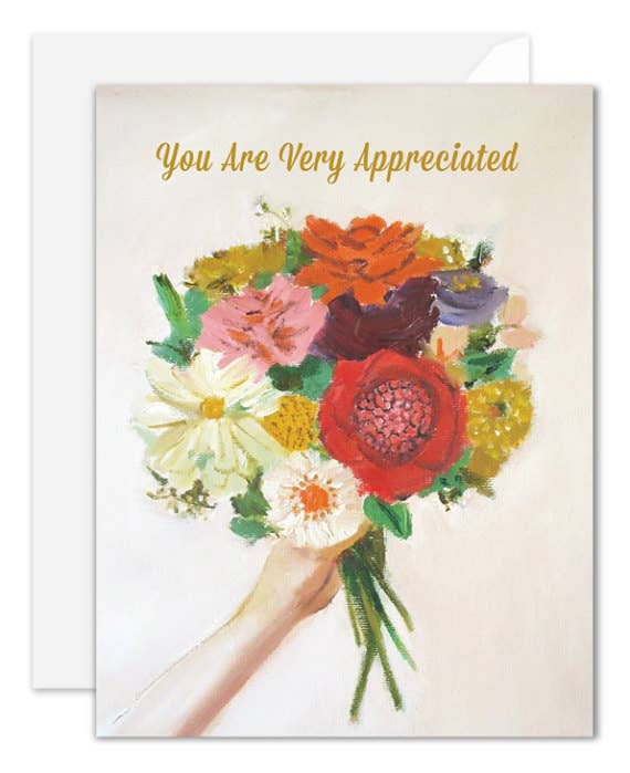 You Are Very Appreciated Card - Curated Home Decor