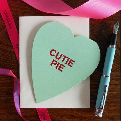 Cutie Pie Conversation Heart - Curated Home Decor