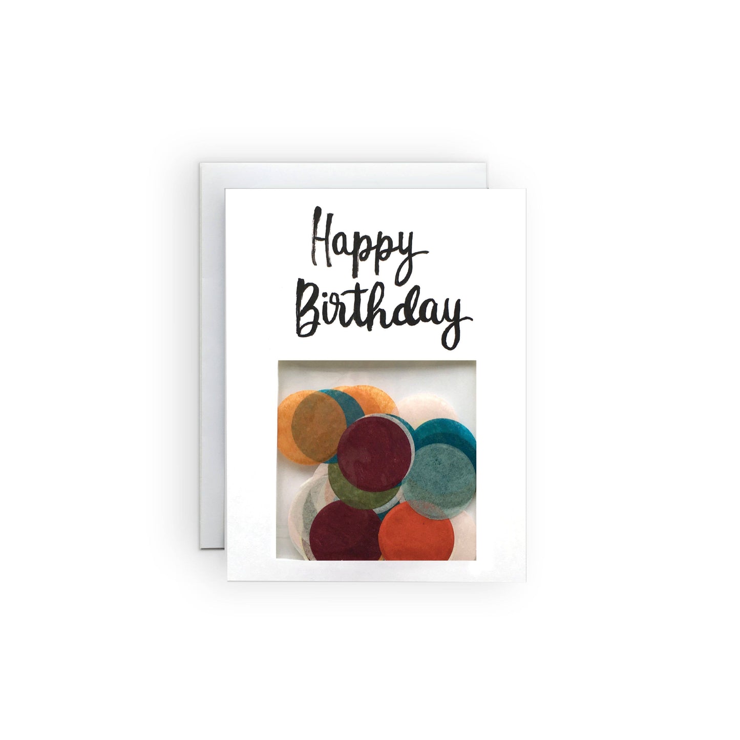 "Happy Birthday" Confetti Card - Curated Home Decor