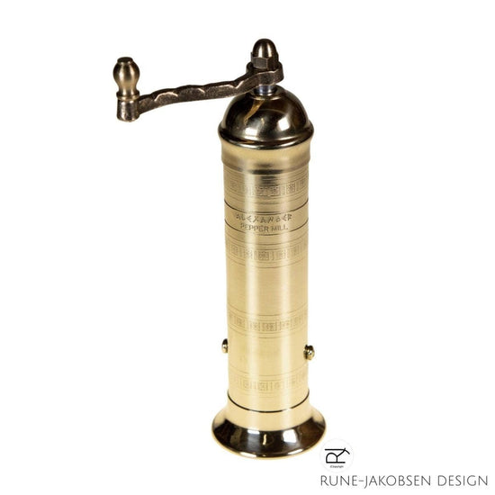 Load image into Gallery viewer, &amp;#39;Brass Mill&amp;#39; - 8&amp;quot; or 9&amp;quot; salt &amp;amp; pepper grinders - Curated Home Decor
