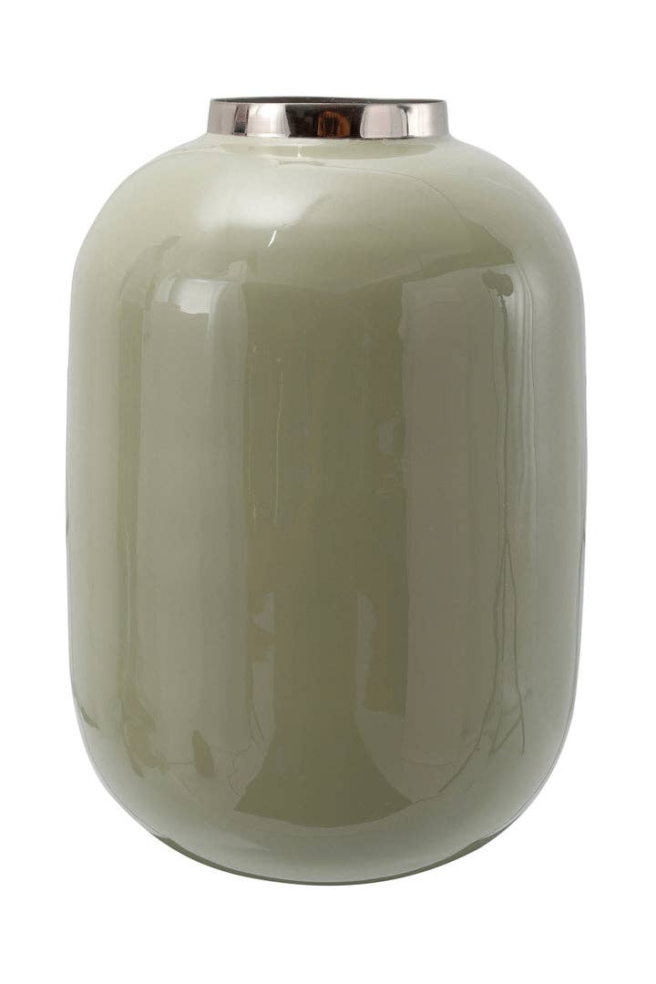 Mint Art Deco Vase - Curated Home Decor