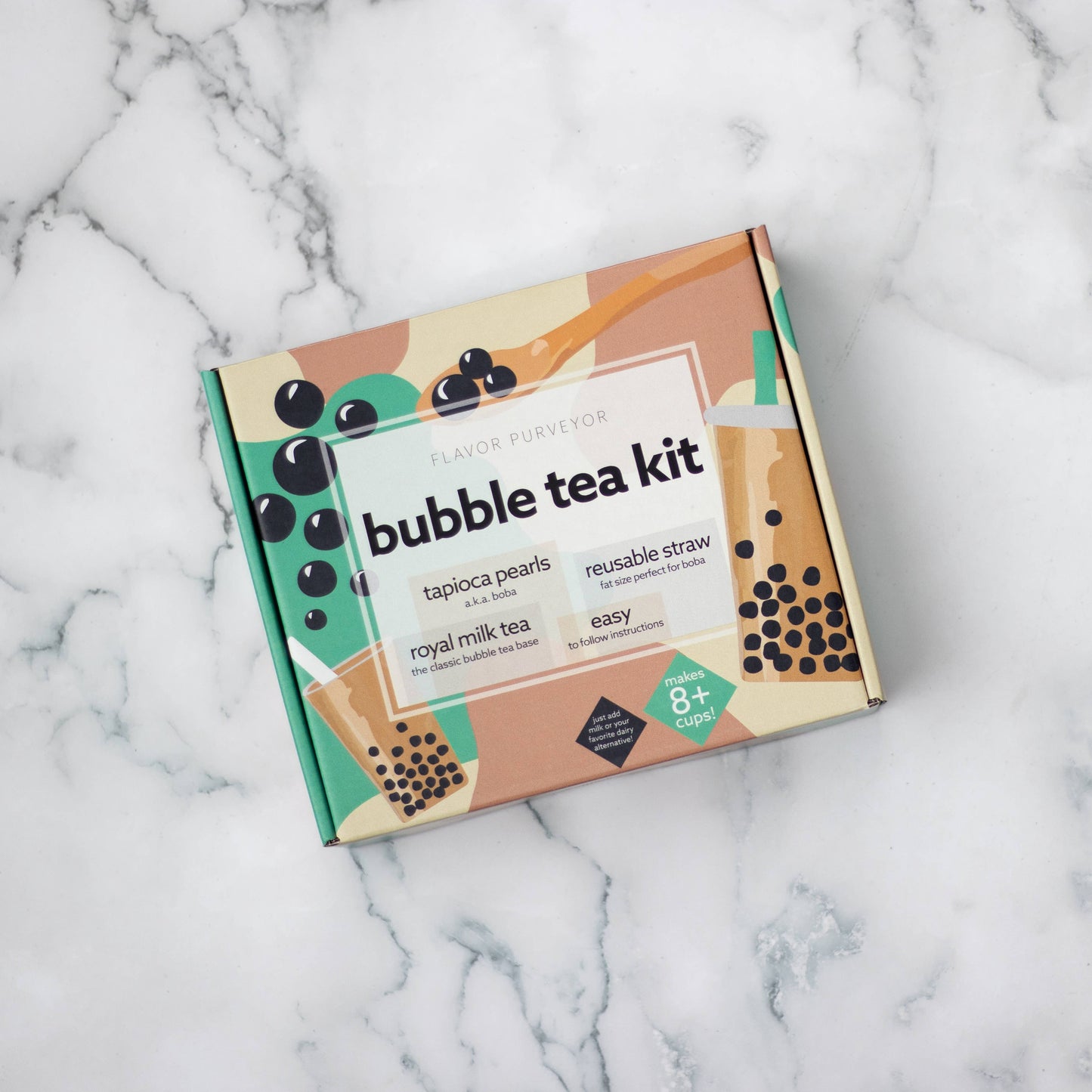 Flavor Purveyor - Bubble Tea Kit - Curated Home Decor