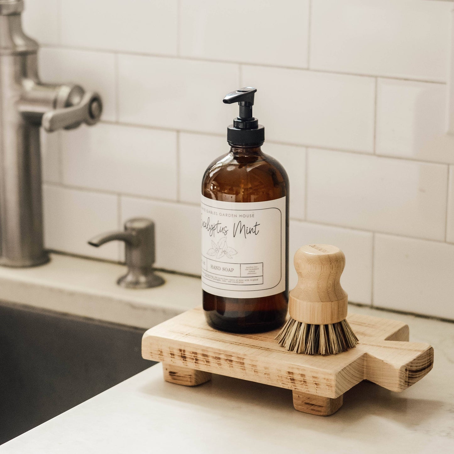Wood Soap Stand Riser - Handmade in USA - Curated Home Decor