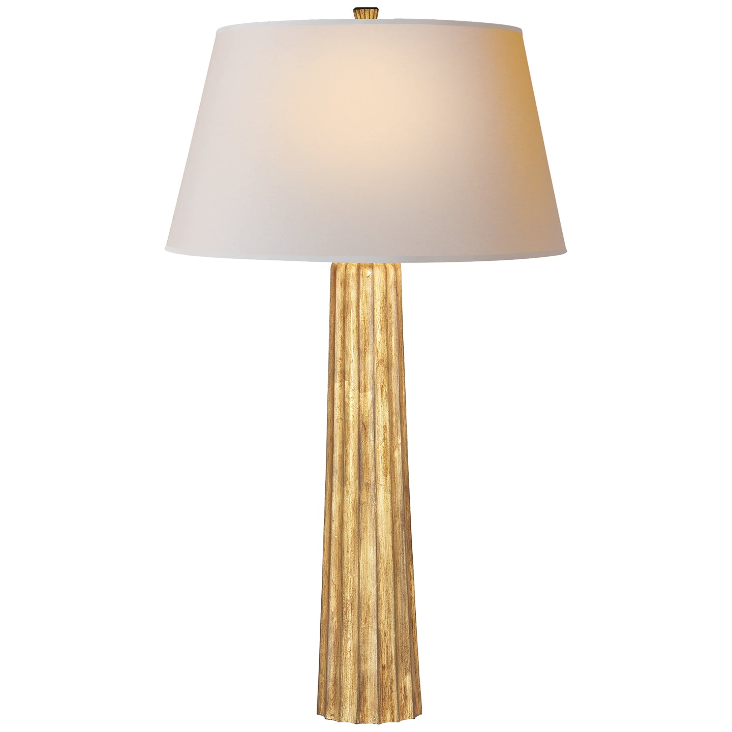 Visual Comfort Signature - CHA 8906GI-NP - One Light Table Lamp - Fluted Spire - Gilded Iron