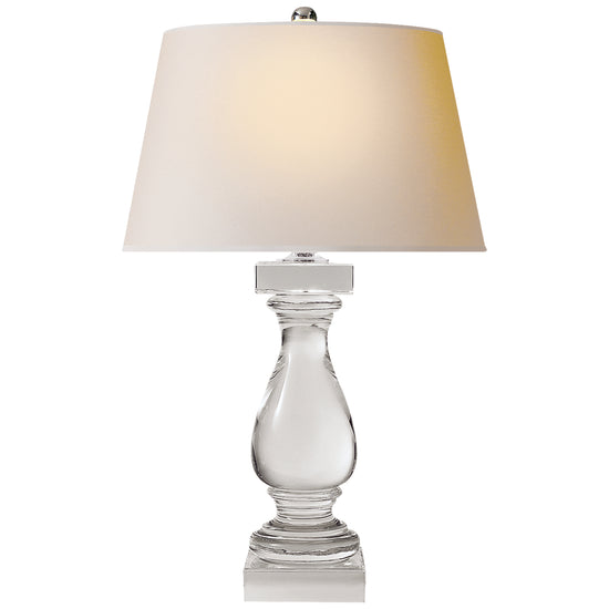 Visual Comfort Signature - CHA 8924CG-NP - One Light Table Lamp - Balustrade - Crystal