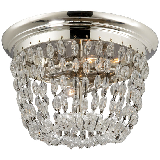 Load image into Gallery viewer, Visual Comfort Signature - CHC 4206PS-SG - Two Light Flush Mount - Paris Flea Market - Polished Silver
