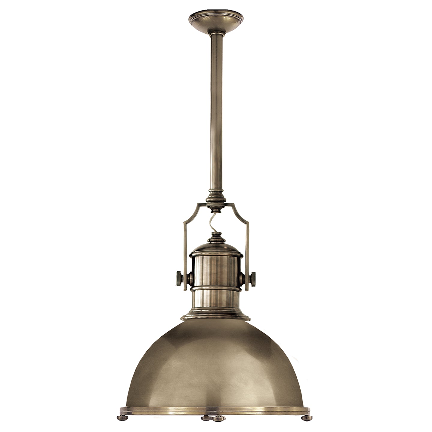 Visual Comfort Signature - CHC 5136AN-AN - One Light Pendant - Country Industrial - Antique Nickel