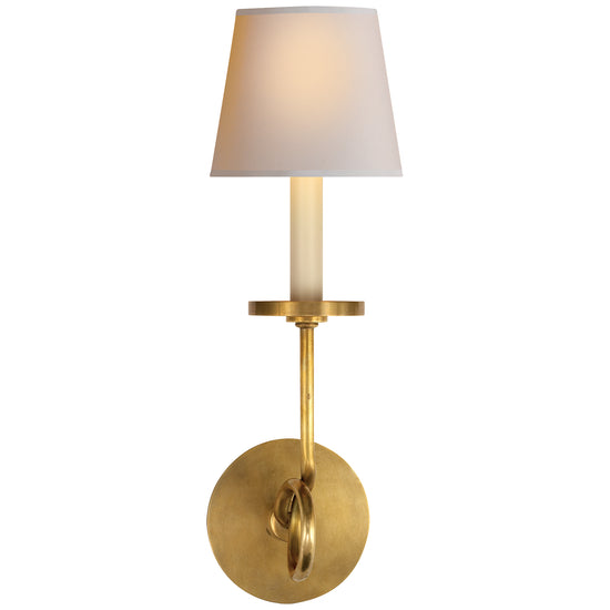 Load image into Gallery viewer, Visual Comfort Signature - CHD 1610AB-NP - One Light Wall Sconce - Symmetric Twist - Antique-Burnished Brass

