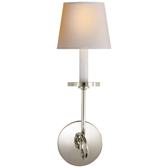 Load image into Gallery viewer, Visual Comfort Signature - CHD 1610PN-NP - One Light Wall Sconce - Symmetric Twist - Polished Nickel
