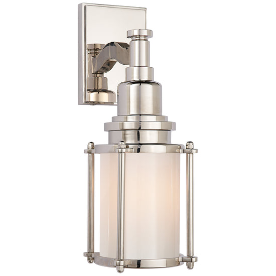Visual Comfort Signature - CHD 2050PN-WG - One Light Wall Sconce - Stanway - Polished Nickel