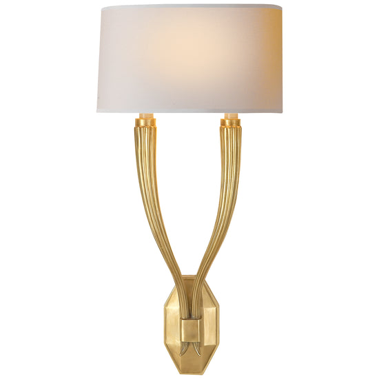 Visual Comfort Signature - CHD 2461AB-NP - Two Light Wall Sconce - Ruhlmann - Antique-Burnished Brass