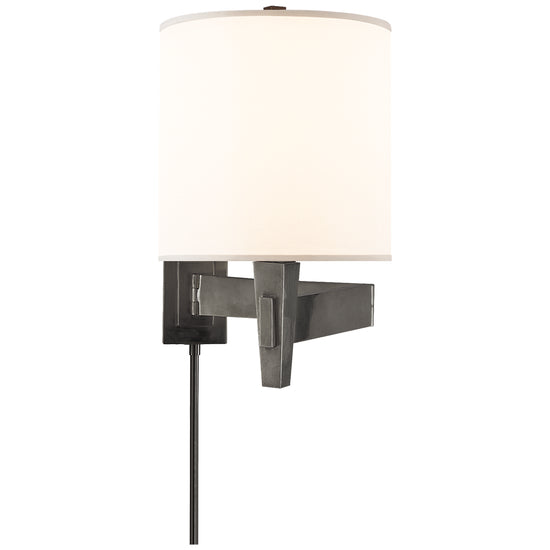 Visual Comfort Signature - PT 2000BZ-S - One Light Swing Arm Wall Lamp - Architect's - Bronze