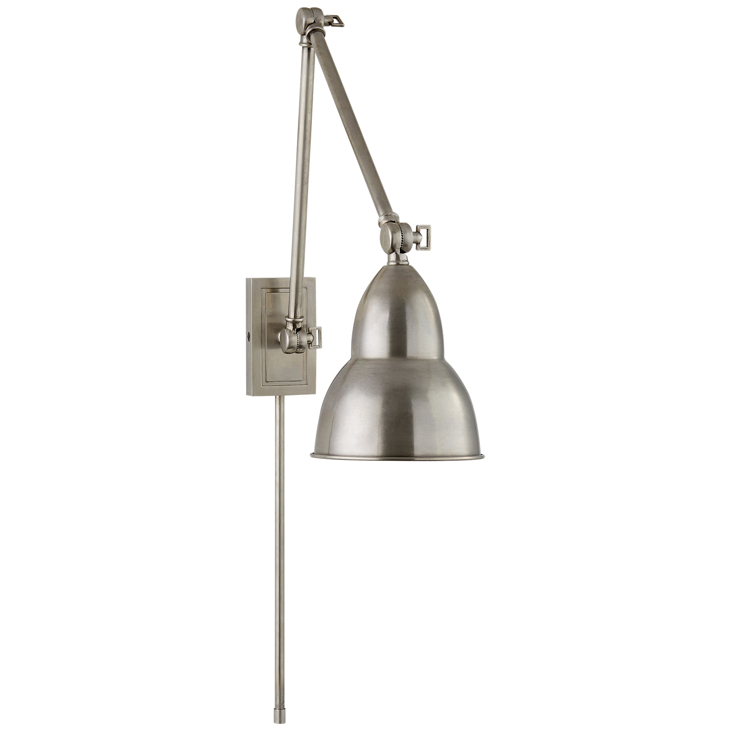 Load image into Gallery viewer, Visual Comfort Signature - S 2602AN - LED Wall Sconce - French Library2 - Antique Nickel
