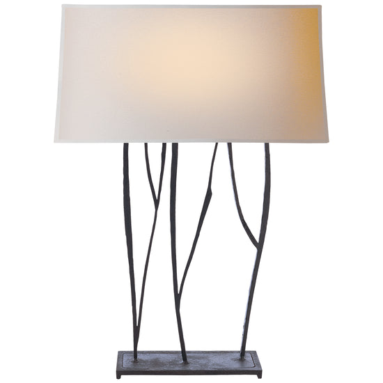 Visual Comfort Signature - S 3051BR-NP - Two Light Table Lamp - Aspen - Blackened Rust