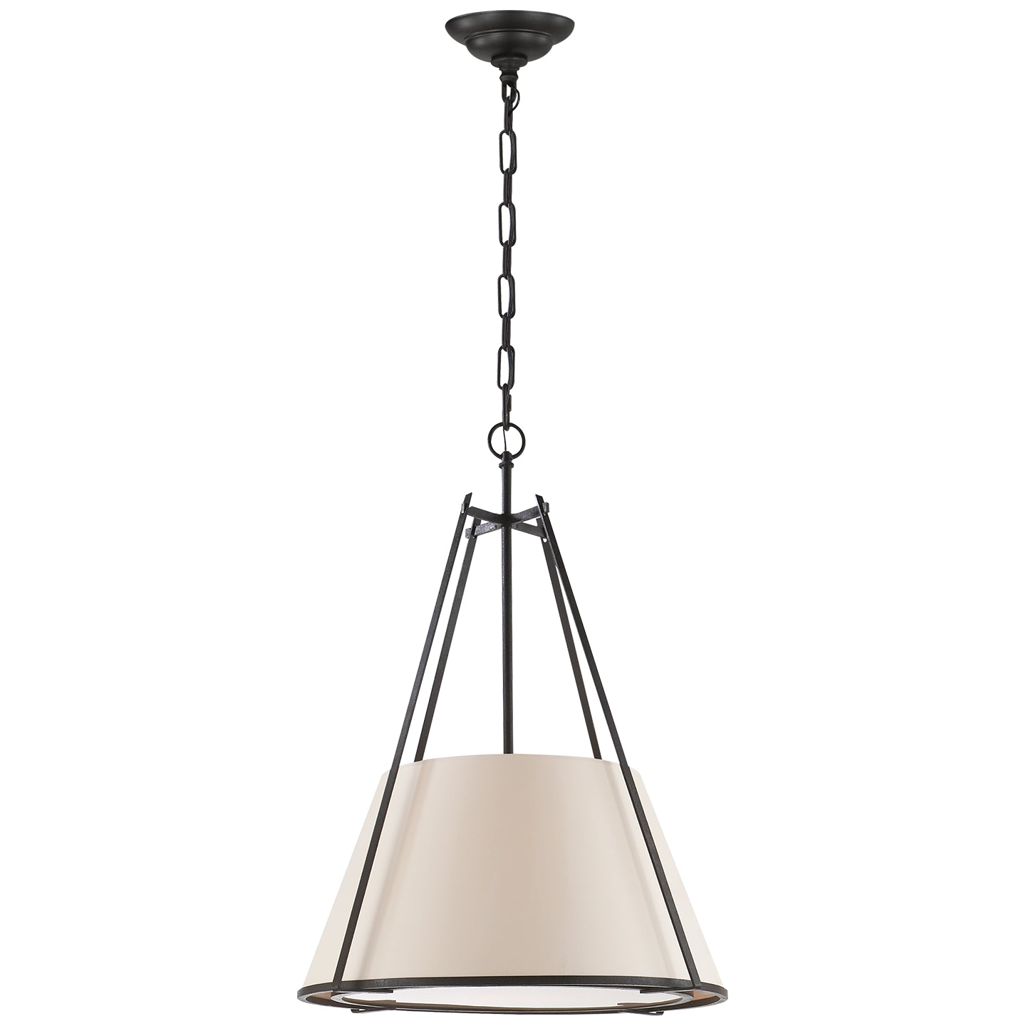 Load image into Gallery viewer, Visual Comfort Signature - S 5033BR-NP - One Light Pendant - Aspen - Blackened Rust
