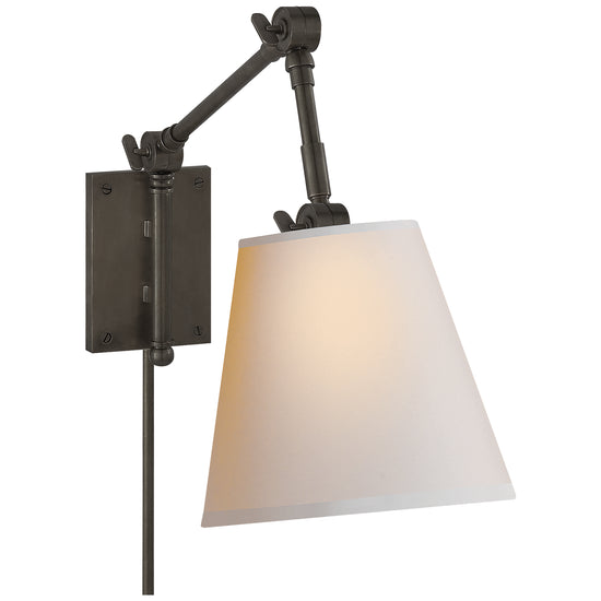 Load image into Gallery viewer, Visual Comfort Signature - SK 2115BZ-NP - One Light Wall Sconce - Graves - Bronze
