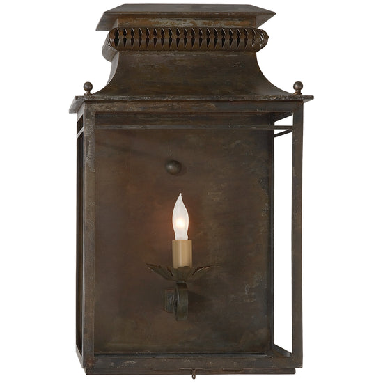 Load image into Gallery viewer, Visual Comfort Signature - SK 2301AZ - One Light Wall Sconce - Flea Market Lantern - Antique Zinc
