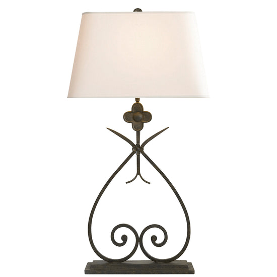 Load image into Gallery viewer, Visual Comfort Signature - SK 3100NR-NP - One Light Table Lamp - Harper - Natural Rusted Iron
