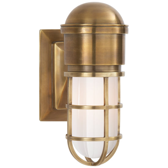 Visual Comfort Signature - SL 2000HAB-WG - One Light Wall Sconce - Marine2 - Hand-Rubbed Antique Brass