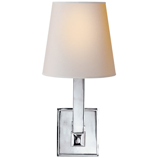 Visual Comfort Signature - SL 2819PN-NP - One Light Wall Sconce - Square Tube - Polished Nickel