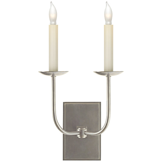 Visual Comfort Signature - SL 2861AN - Two Light Wall Sconce - TT - Antique Nickel