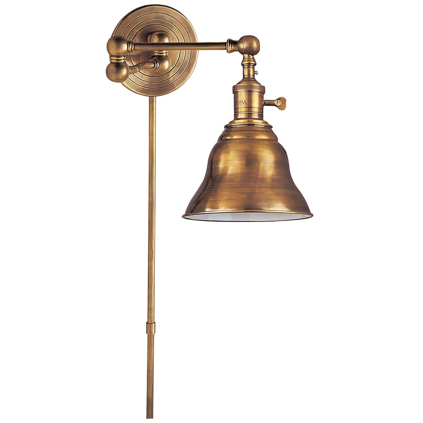 Visual Comfort Signature - SL 2920HAB/SLE-HAB - One Light Wall Sconce - Boston Functional - Hand-Rubbed Antique Brass