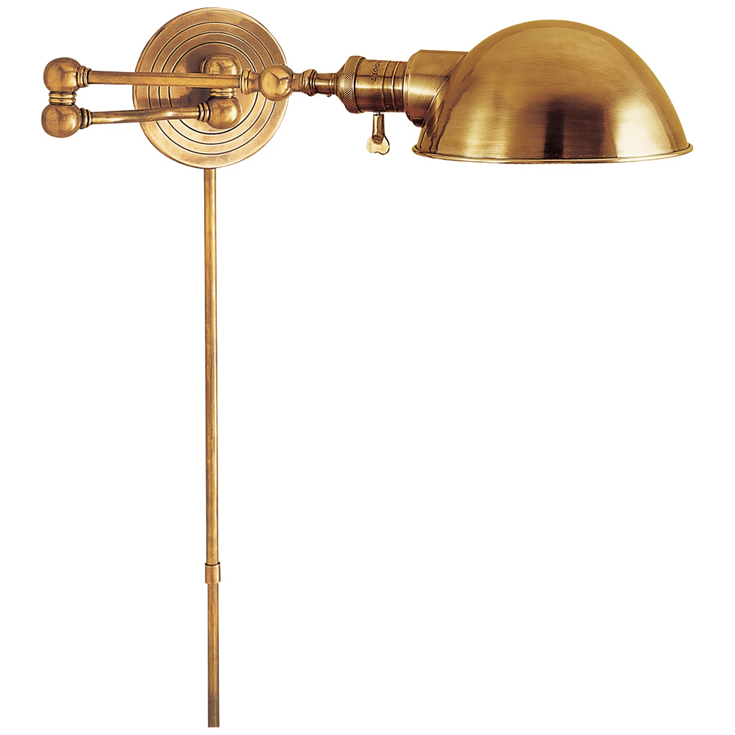 Load image into Gallery viewer, Visual Comfort Signature - SL 2920HAB/SLG-HAB - One Light Wall Sconce - Boston Functional - Hand-Rubbed Antique Brass
