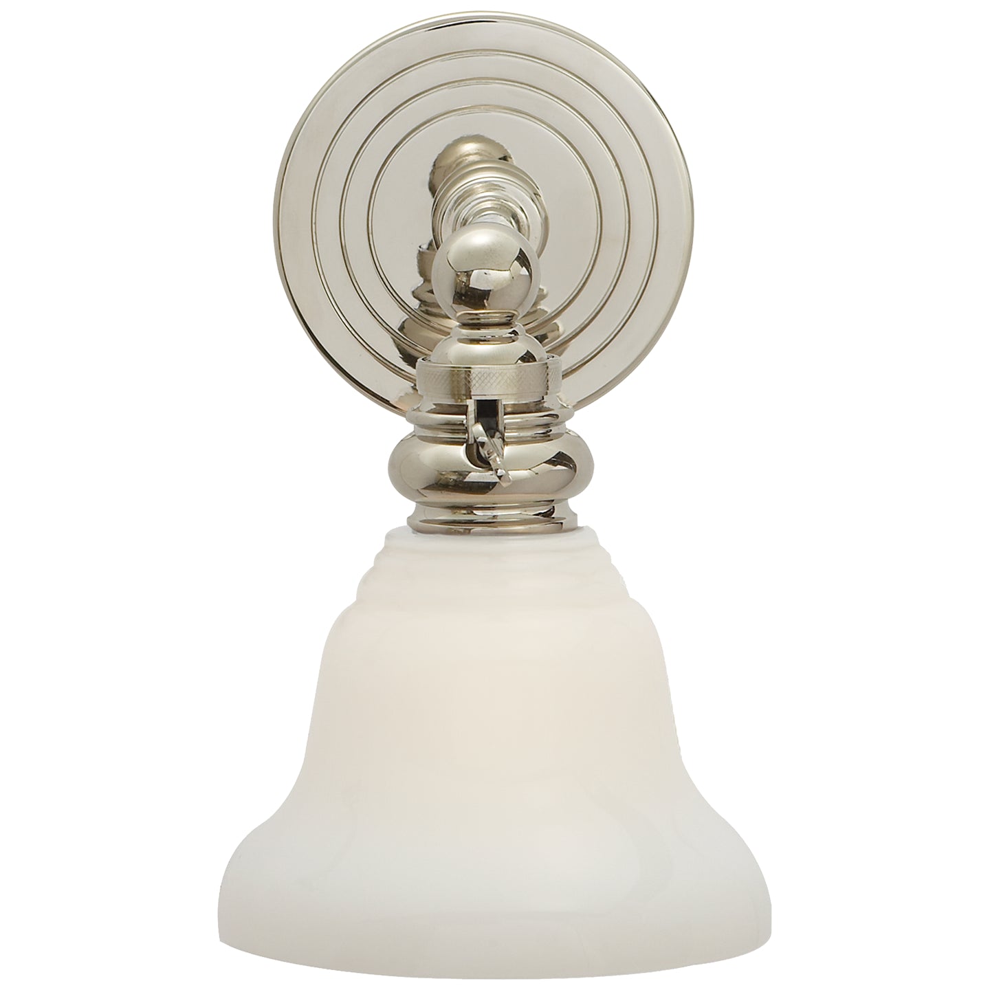Load image into Gallery viewer, Visual Comfort Signature - SL 2931PN/SLEG-WG - One Light Wall Sconce - Boston - Polished Nickel
