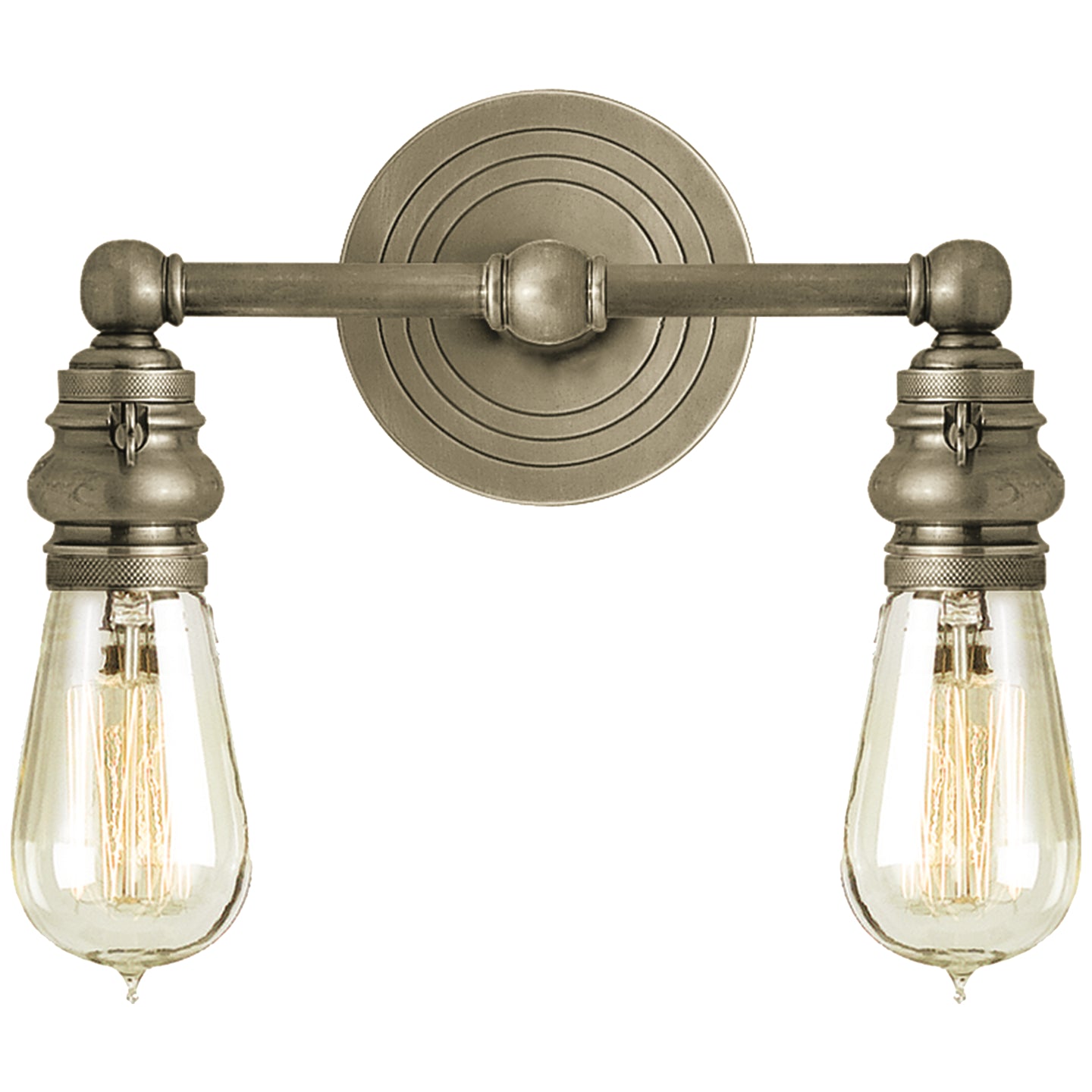 Visual Comfort Signature - SL 2932AN - Two Light Wall Sconce - Boston - Antique Nickel
