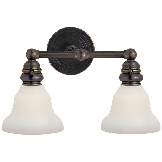 Load image into Gallery viewer, Visual Comfort Signature - SL 2932BZ/SLEG-WG - Two Light Wall Sconce - Boston - Bronze
