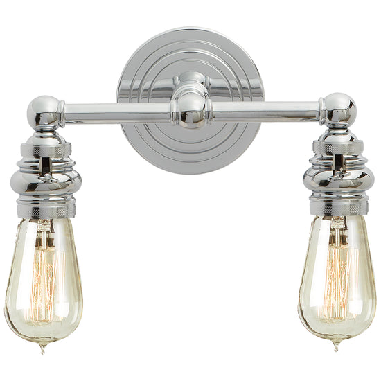 Load image into Gallery viewer, Visual Comfort Signature - SL 2932CH - Two Light Wall Sconce - Boston - Chrome
