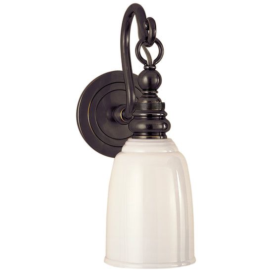 Load image into Gallery viewer, Visual Comfort Signature - SL 2934BZ-WG - One Light Wall Sconce - Boston - Bronze
