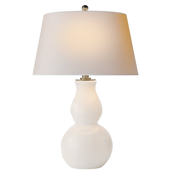 Visual Comfort Signature - SL 3811WG-NP - One Light Table Lamp - Gourd - White Glass