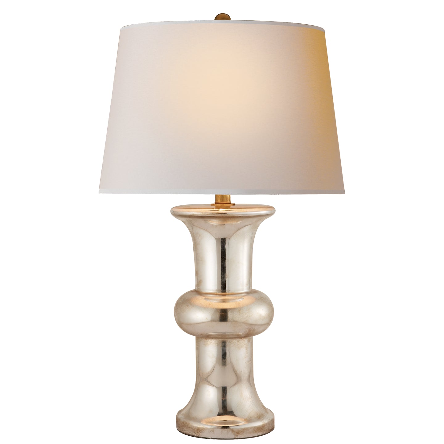Load image into Gallery viewer, Visual Comfort Signature - SL 3845MG-NP - One Light Table Lamp - Bull Nose - Mercury Glass
