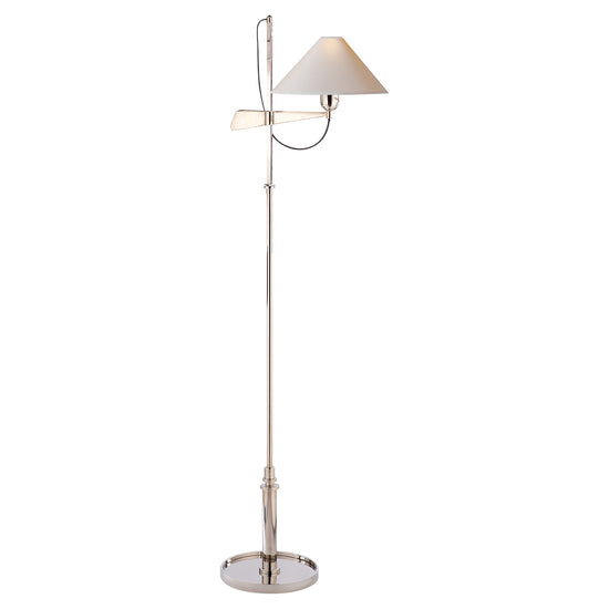 Load image into Gallery viewer, Visual Comfort Signature - SP 1505PN-NP - One Light Floor Lamp - Hargett - Polished Nickel
