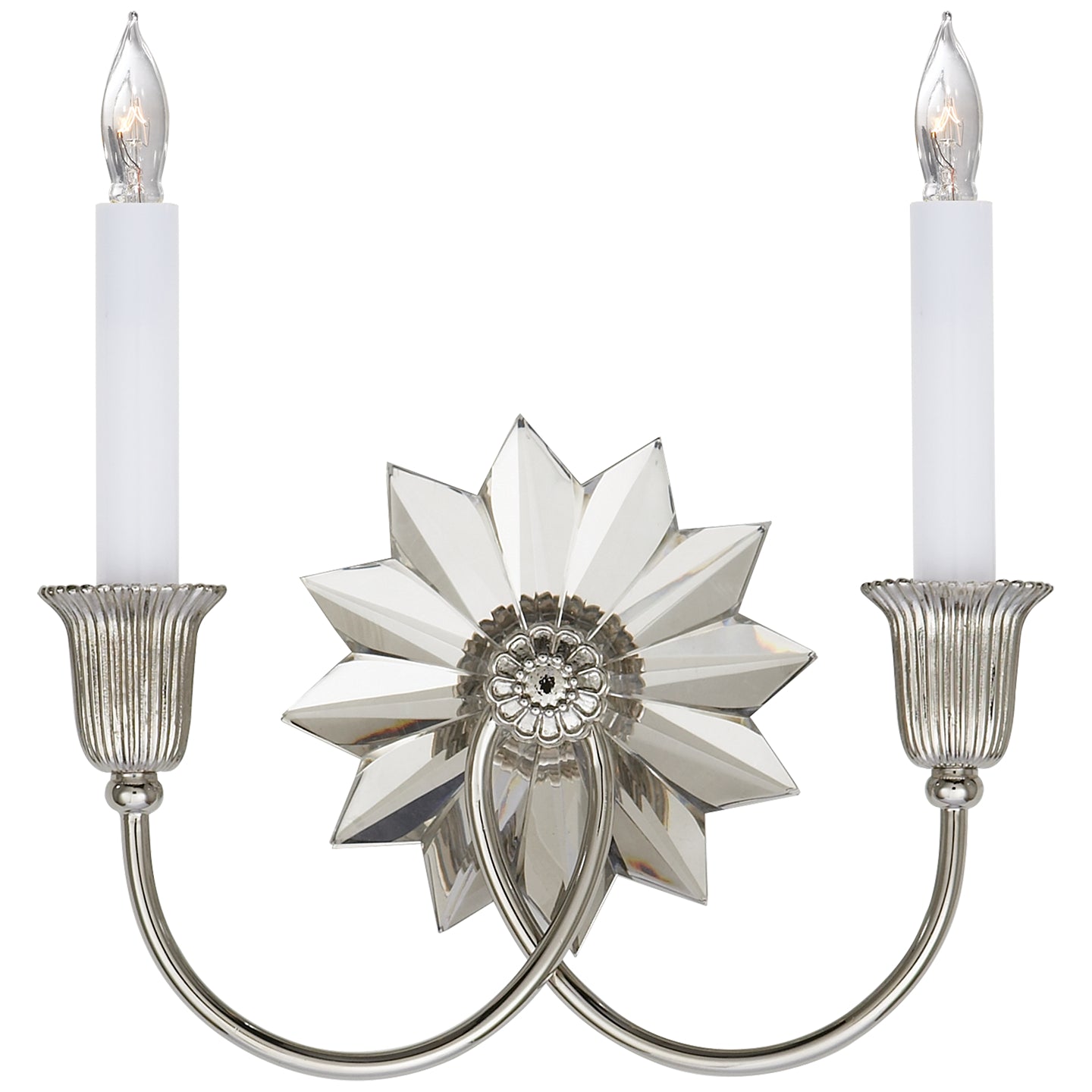 Load image into Gallery viewer, Visual Comfort Signature - SP 2013PN - Two Light Wall Sconce - Huntington - Polished Nickel
