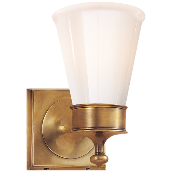 Load image into Gallery viewer, Visual Comfort Signature - SS 2001HAB-WG - One Light Wall Sconce - Siena - Hand-Rubbed Antique Brass

