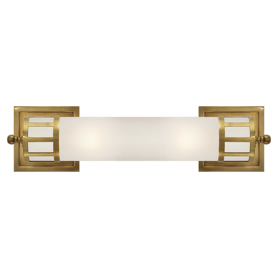 Load image into Gallery viewer, Visual Comfort Signature - SS 2013HAB-FG - Two Light Wall Sconce - Openwork - Hand-Rubbed Antique Brass
