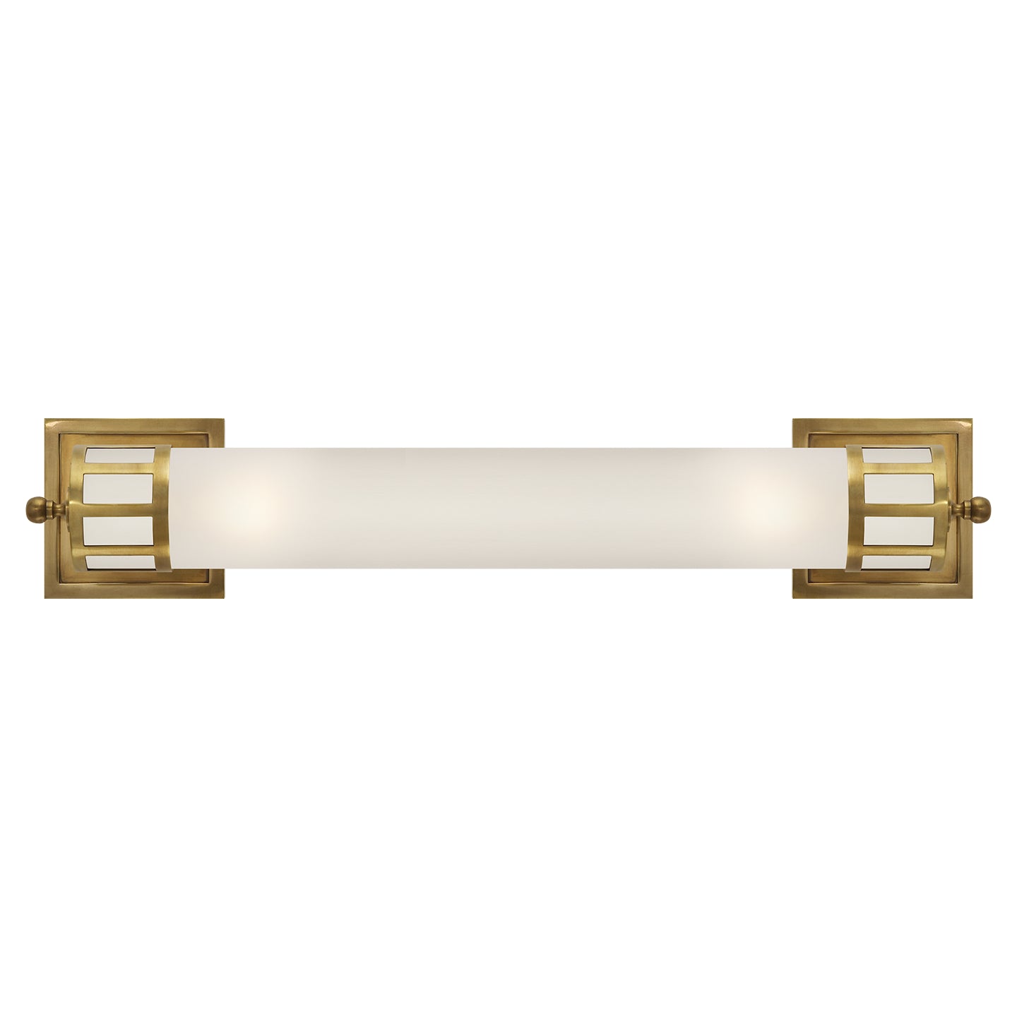 Load image into Gallery viewer, Visual Comfort Signature - SS 2014HAB-FG - Two Light Wall Sconce - Openwork - Hand-Rubbed Antique Brass
