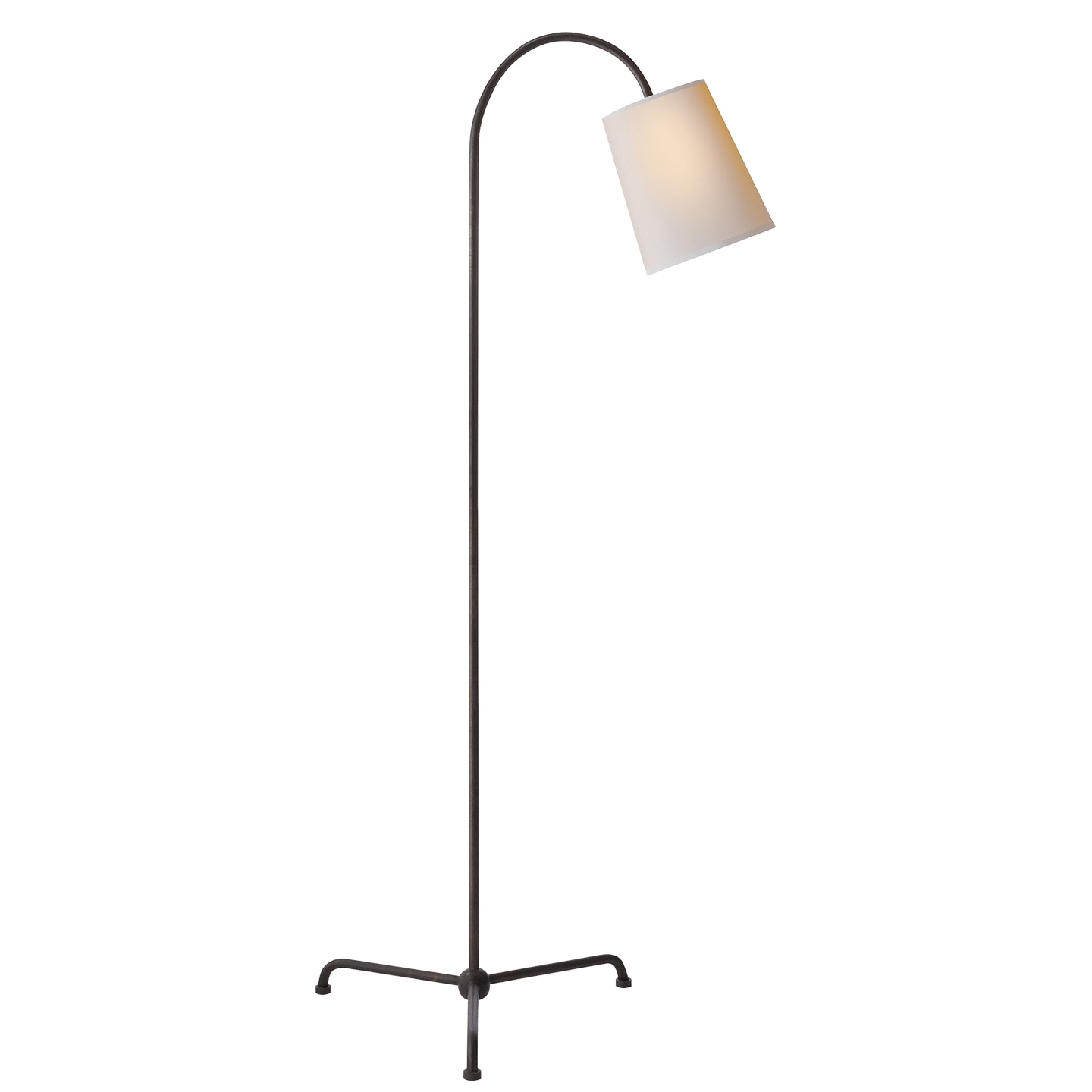 Visual Comfort Signature - TOB 1021AI-NP - One Light Floor Lamp - Mia Lamp - Aged Iron