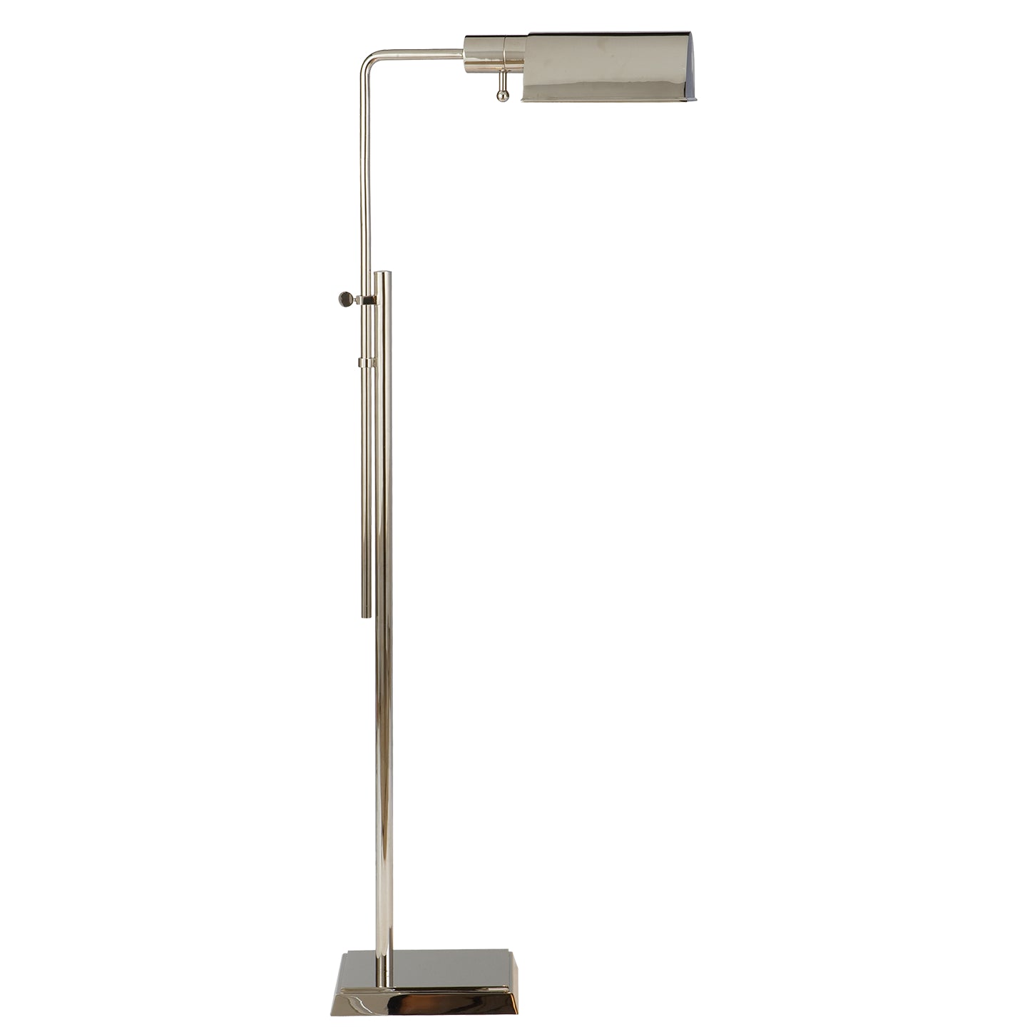 Visual Comfort Signature - TOB 1200PN - One Light Floor Lamp - Pask - Polished Nickel
