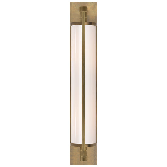 Visual Comfort Signature - TOB 2031HAB-WG - Two Light Wall Sconce - Keeley - Hand-Rubbed Antique Brass