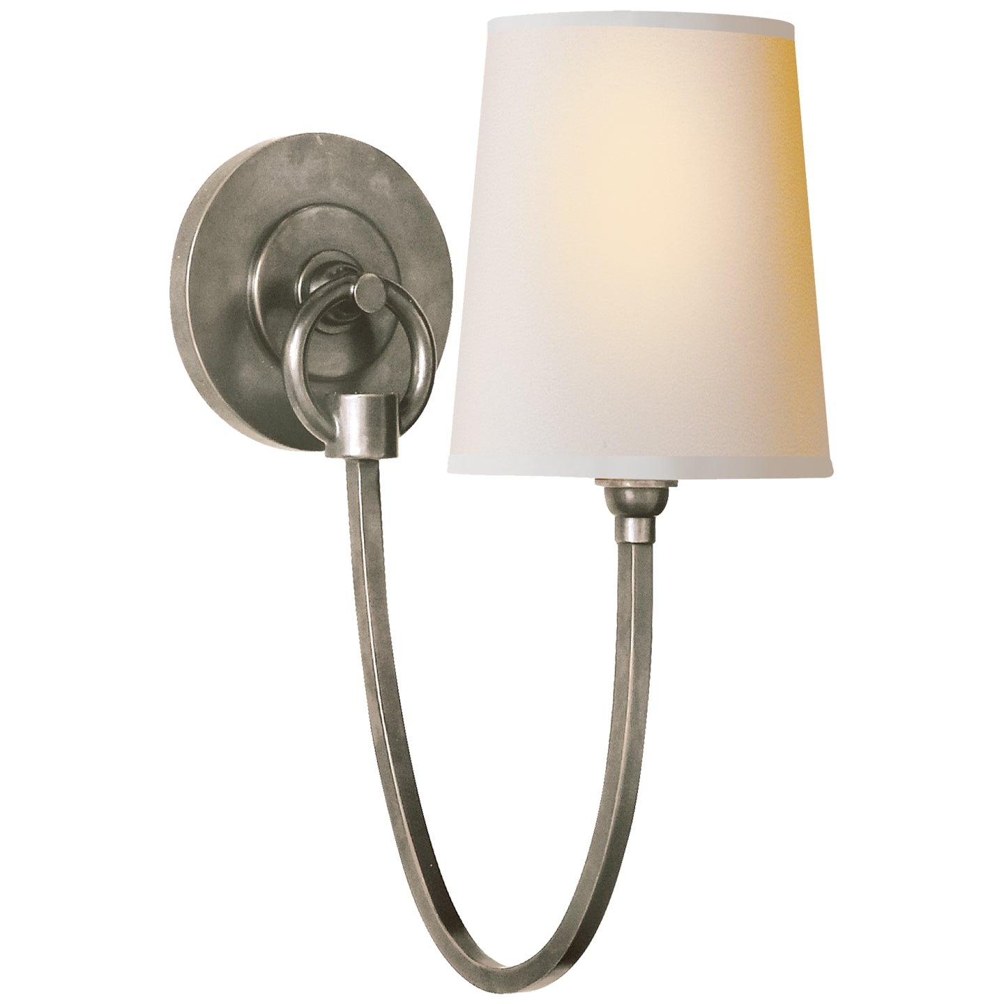 Visual Comfort Signature - TOB 2125AN-NP - One Light Wall Sconce - Reed - Antique Nickel