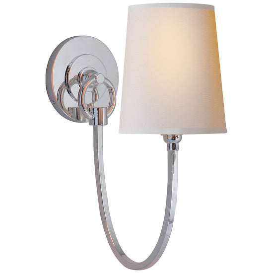 Load image into Gallery viewer, Visual Comfort Signature - TOB 2125PS-NP - One Light Wall Sconce - Reed - Polished Silver
