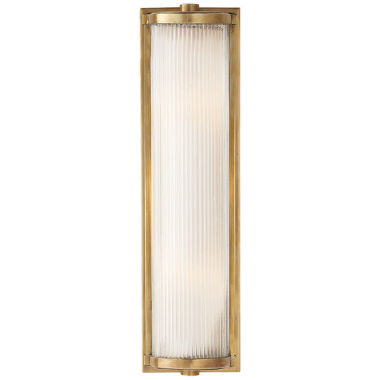 Load image into Gallery viewer, Visual Comfort Signature - TOB 2141HAB-FG - Two Light Wall Sconce - Dresser - Hand-Rubbed Antique Brass
