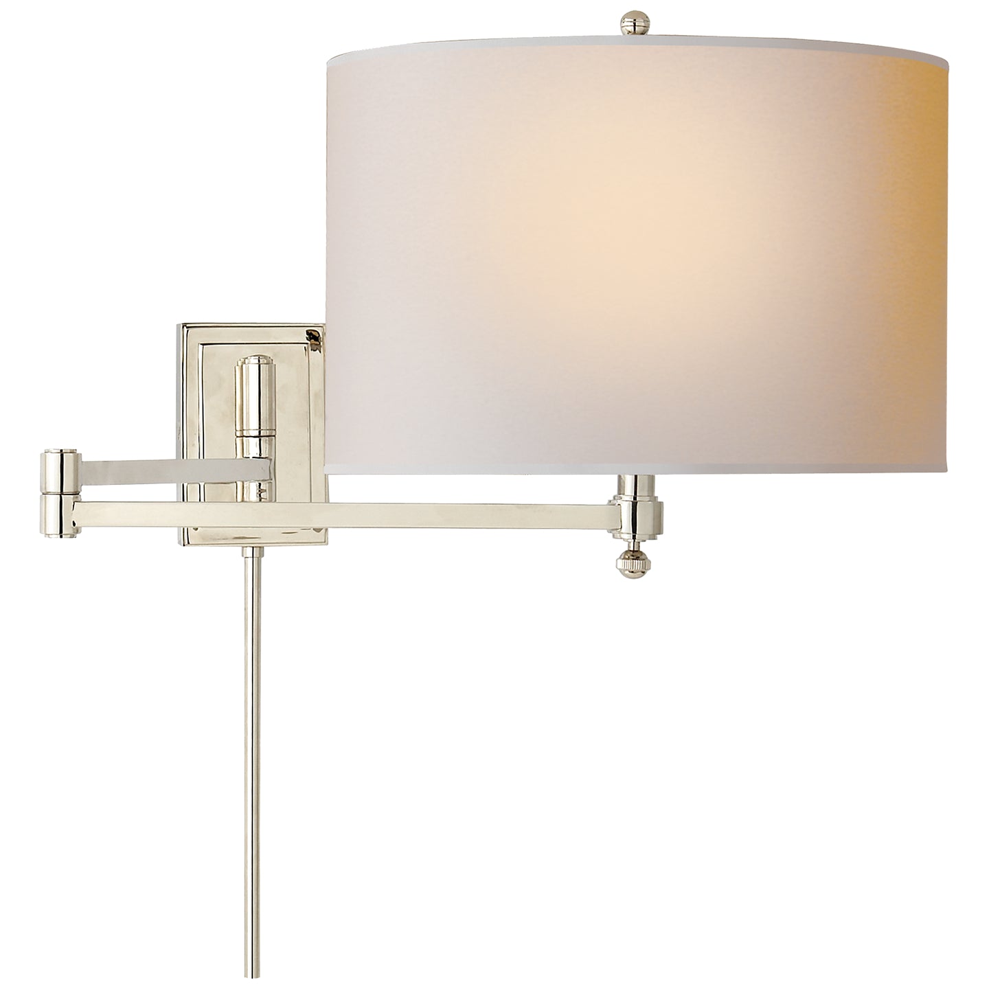 Load image into Gallery viewer, Visual Comfort Signature - TOB 2204PN-NP - One Light Wall Sconce - Hudson - Polished Nickel
